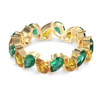 Twisted Pear Shape Eternity Taya Band