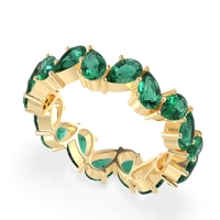 Twisted Pear Shape Eternity Taya Band