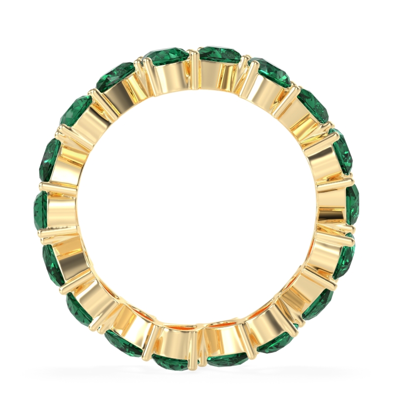 Twisted Pear Shape Eternity Taya Band