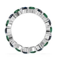 Twisted Pear Shape Eternity Taya Band