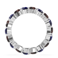 Twisted Pear Shape Eternity Taya Band