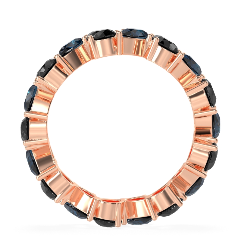 Twisted Pear Shape Eternity Taya Band