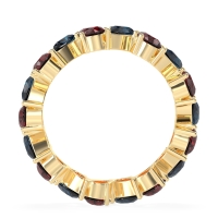 Twisted Pear Shape Eternity Taya Band