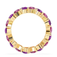 Twisted Pear Shape Eternity Taya Band