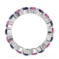 Twisted Pear Shape Eternity Taya Band