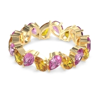 Twisted Pear Shape Eternity Taya Band