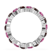 Twisted Pear Shape Eternity Taya Band