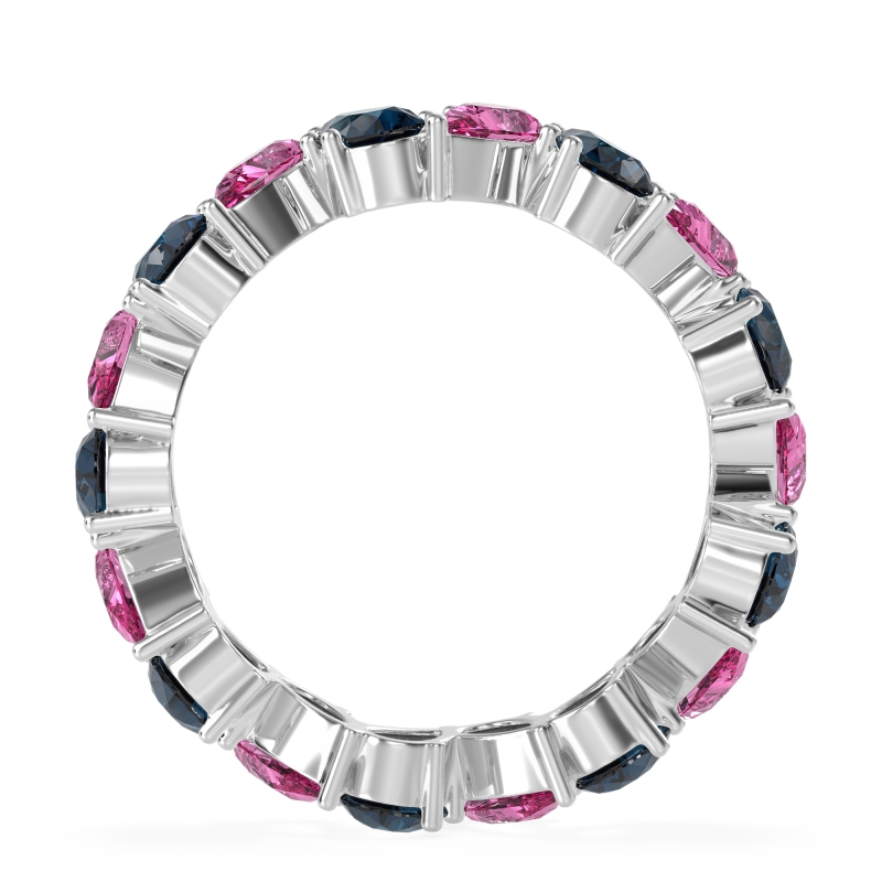 Twisted Pear Shape Eternity Taya Band