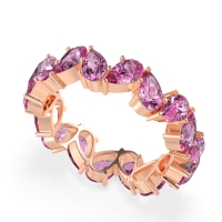 Twisted Pear Shape Eternity Taya Band