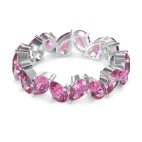Twisted Pear Shape Eternity Taya Band