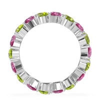 Twisted Pear Shape Eternity Taya Band