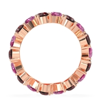 Twisted Pear Shape Eternity Taya Band