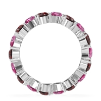 Twisted Pear Shape Eternity Taya Band