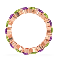 Twisted Pear Shape Eternity Taya Band