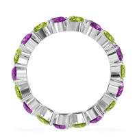 Twisted Pear Shape Eternity Taya Band