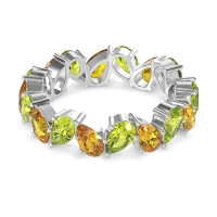 Twisted Pear Shape Eternity Taya Band