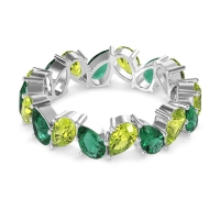 Twisted Pear Shape Eternity Taya Band