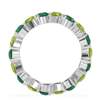 Twisted Pear Shape Eternity Taya Band