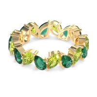 Twisted Pear Shape Eternity Taya Band