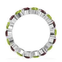 Twisted Pear Shape Eternity Taya Band