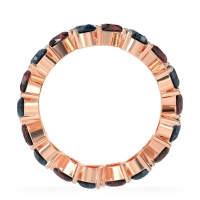 Twisted Pear Shape Eternity Taya Band