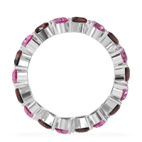 Twisted Pear Shape Eternity Taya Band