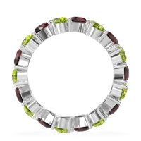 Twisted Pear Shape Eternity Taya Band