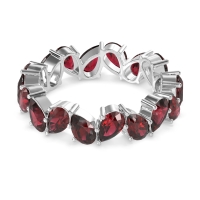 Twisted Pear Shape Eternity Taya Band