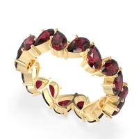 Twisted Pear Shape Eternity Taya Band