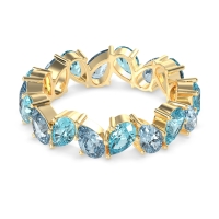 Twisted Pear Shape Eternity Taya Band