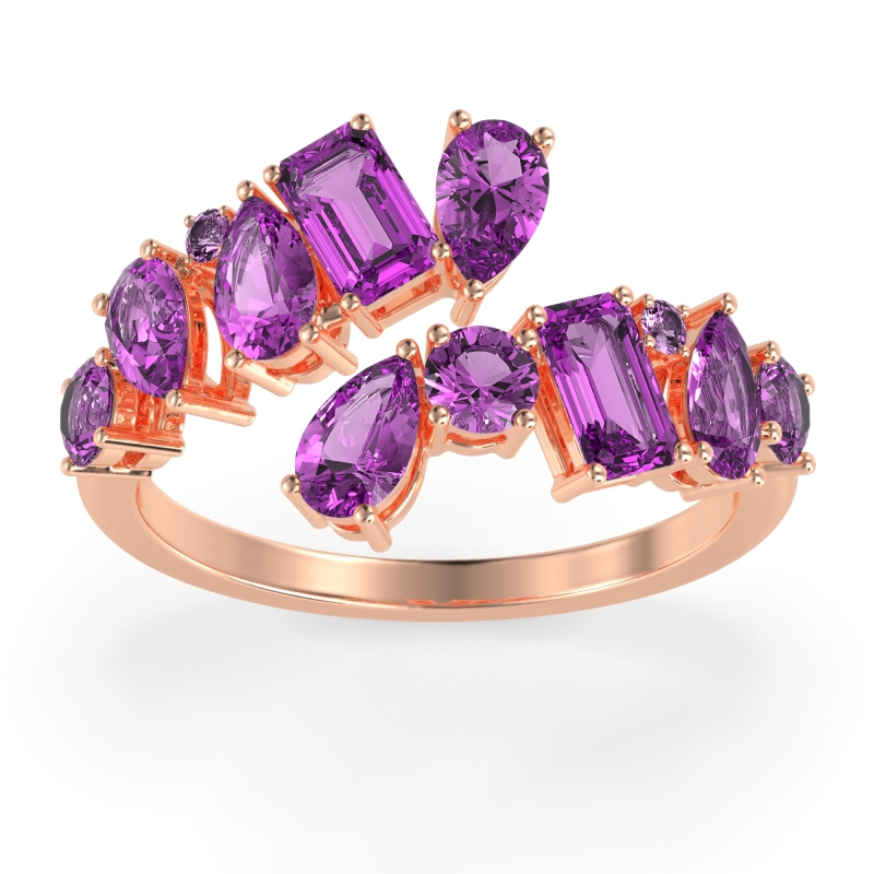 Fashion Multi-Shape Split Shank Garvi Band