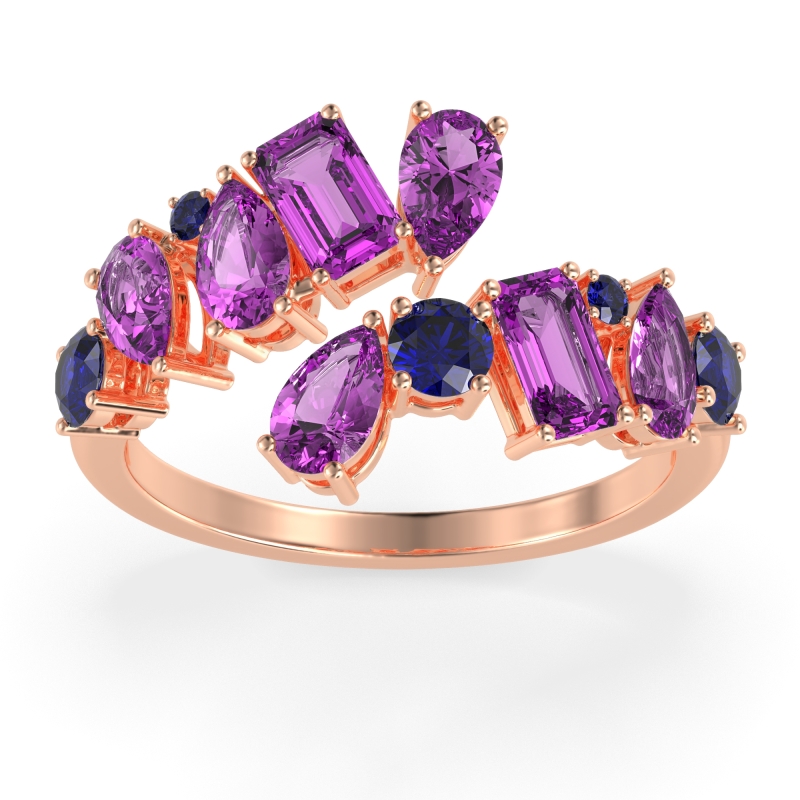 Fashion Multi-Shape Split Shank Garvi Band