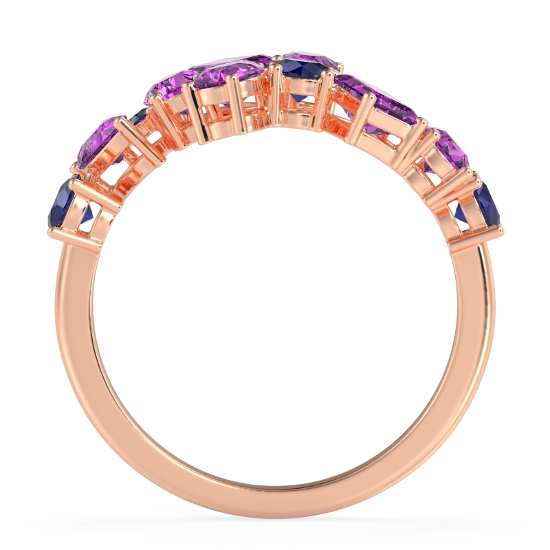 Fashion Multi-Shape Split Shank Garvi Band