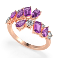 Fashion Multi-Shape Split Shank Garvi Band