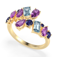 Fashion Multi-Shape Split Shank Garvi Band