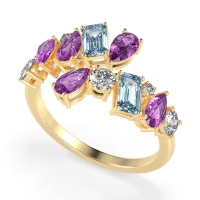 Fashion Multi-Shape Split Shank Garvi Band