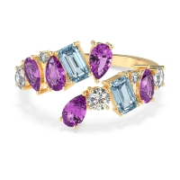 Fashion Multi-Shape Split Shank Garvi Band