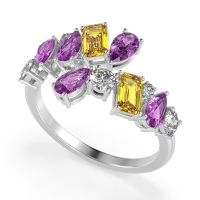 Fashion Multi-Shape Split Shank Garvi Band