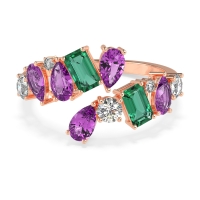 Fashion Multi-Shape Split Shank Garvi Band