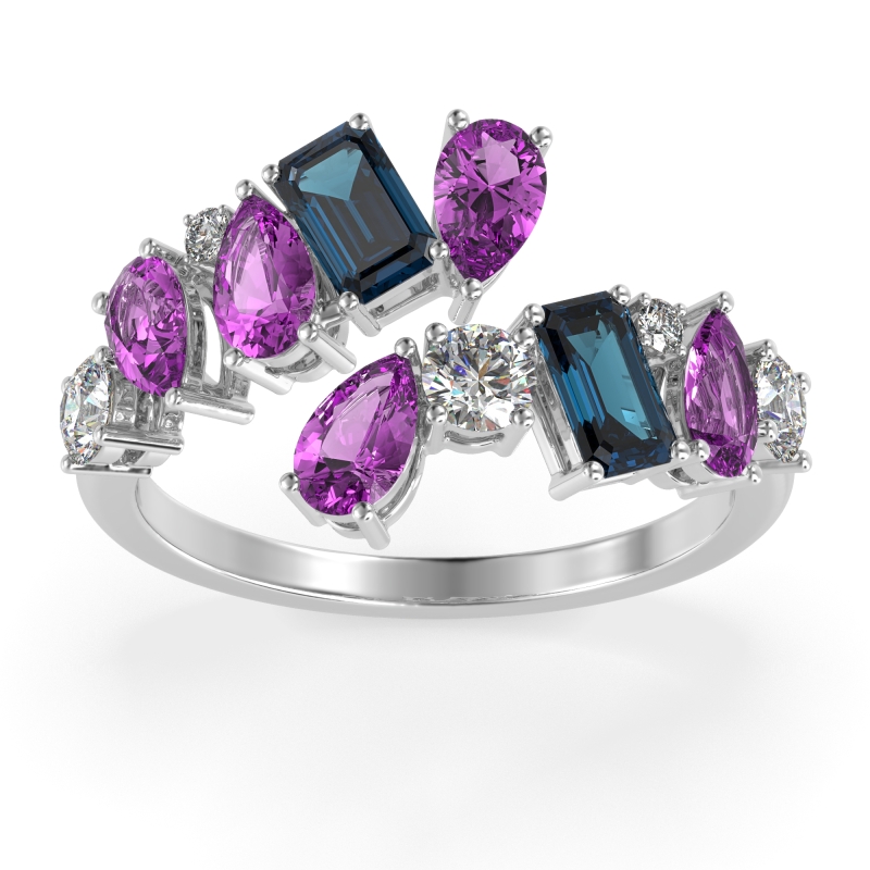 Fashion Multi-Shape Split Shank Garvi Band