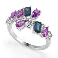 Fashion Multi-Shape Split Shank Garvi Band