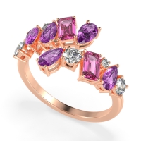 Fashion Multi-Shape Split Shank Garvi Band