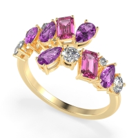 Fashion Multi-Shape Split Shank Garvi Band