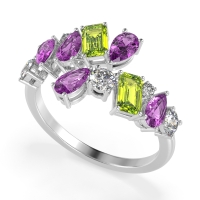 Fashion Multi-Shape Split Shank Garvi Band