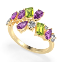 Fashion Multi-Shape Split Shank Garvi Band