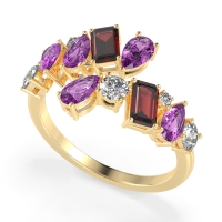 Fashion Multi-Shape Split Shank Garvi Band