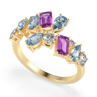 Fashion Multi-Shape Split Shank Garvi Band