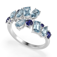 Fashion Multi-Shape Split Shank Garvi Band