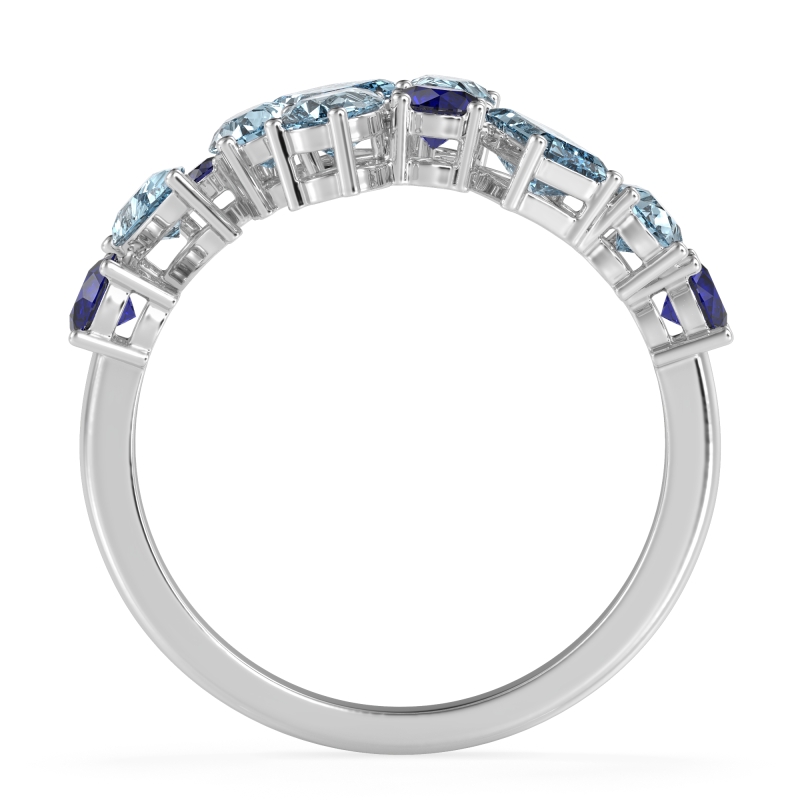 Fashion Multi-Shape Split Shank Garvi Band
