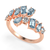 Fashion Multi-Shape Split Shank Garvi Band